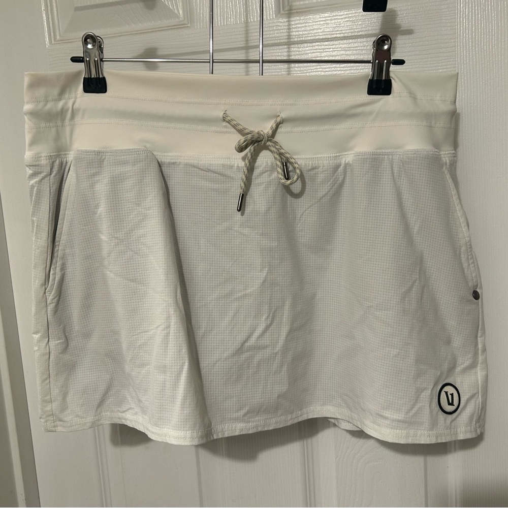 Women's White Vuori Seabreeze Skirt